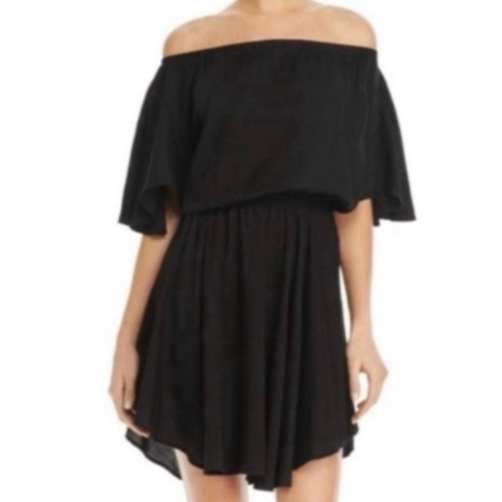 🍒MLM Rayon Dress “Leon” Dress On/off shoulder Black Size S - Shopbop - Excellent